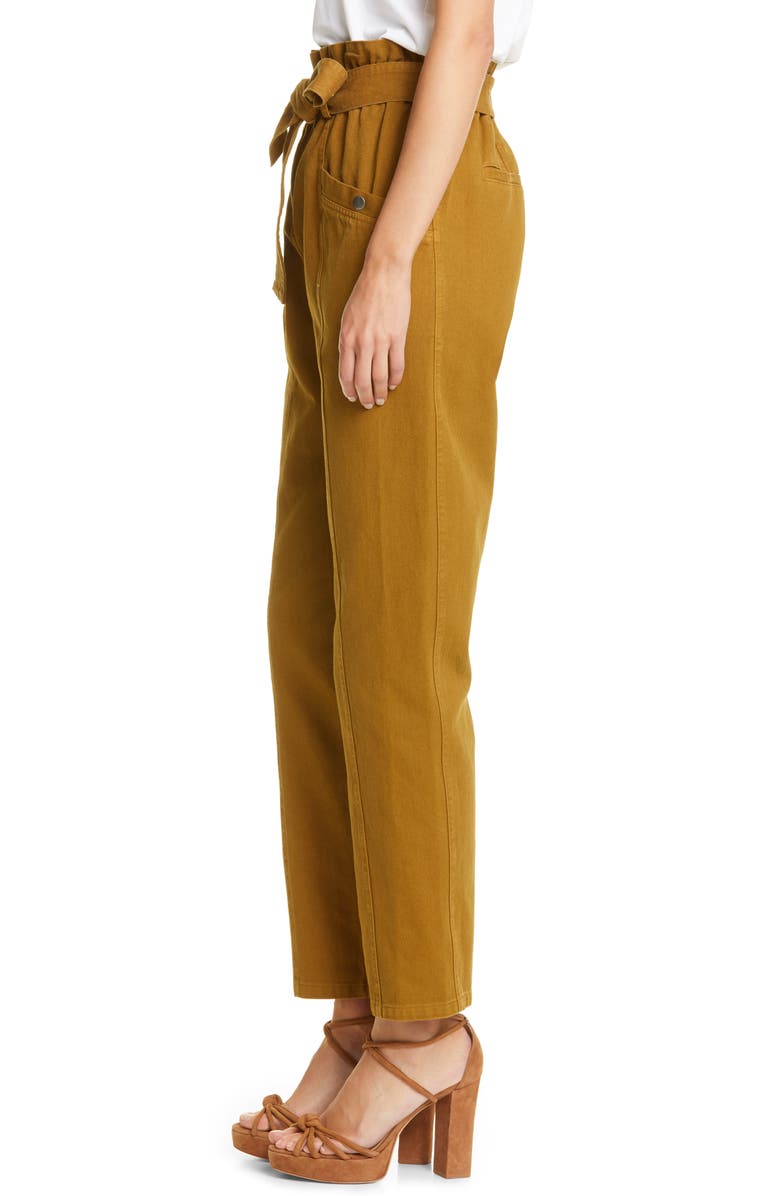 Sea Metta Tie Waist Denim Pants, Alternate, color, 