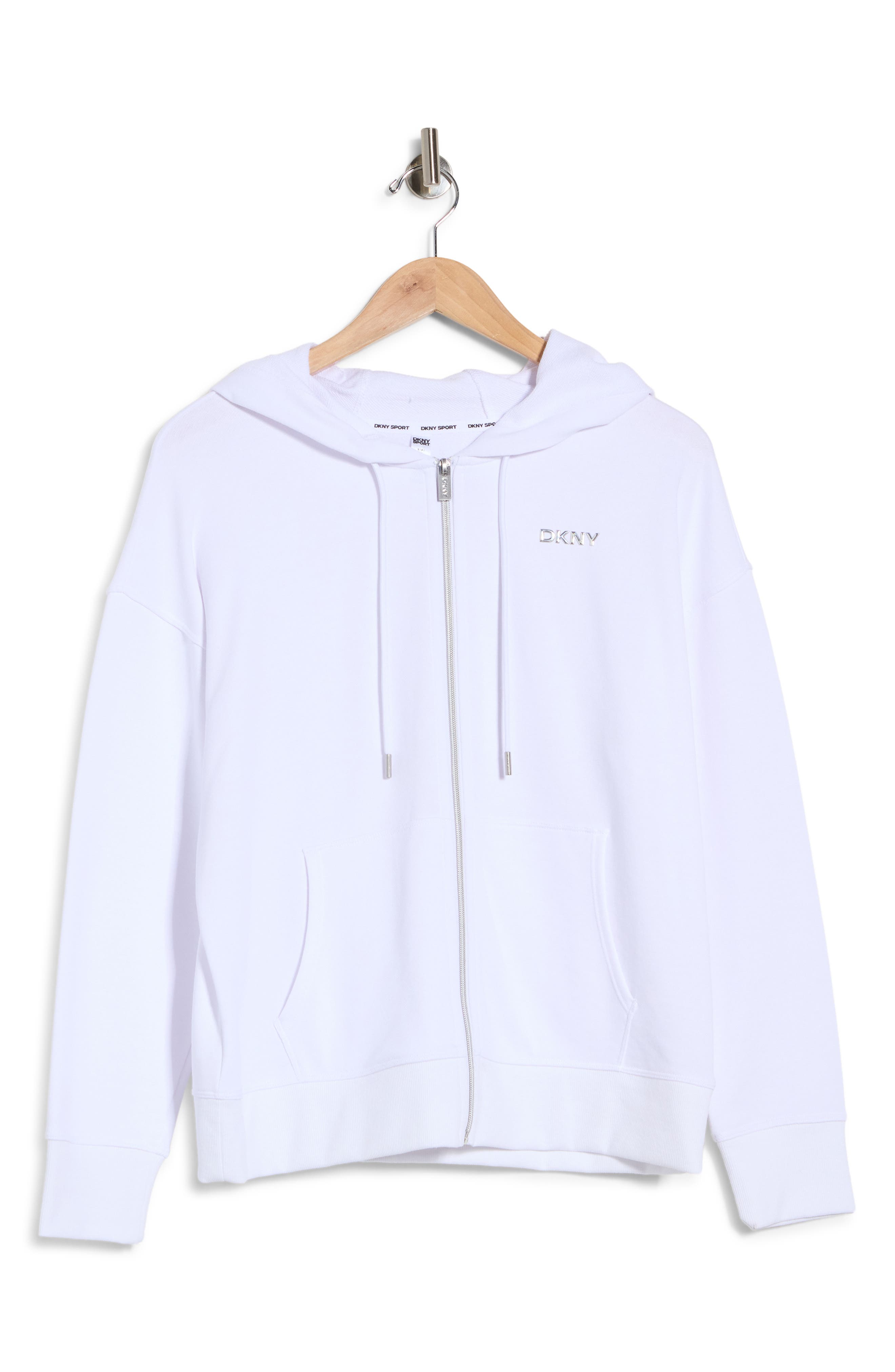 DKNY Bubble Logo Zip Hoodie