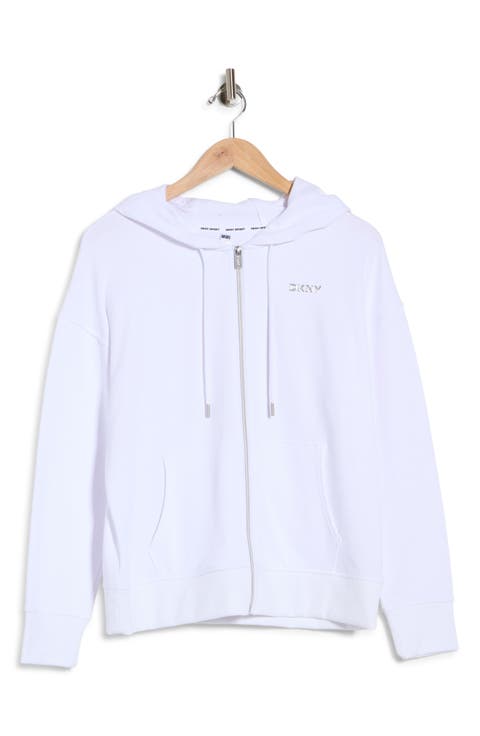 Bubble Logo Zip Hoodie