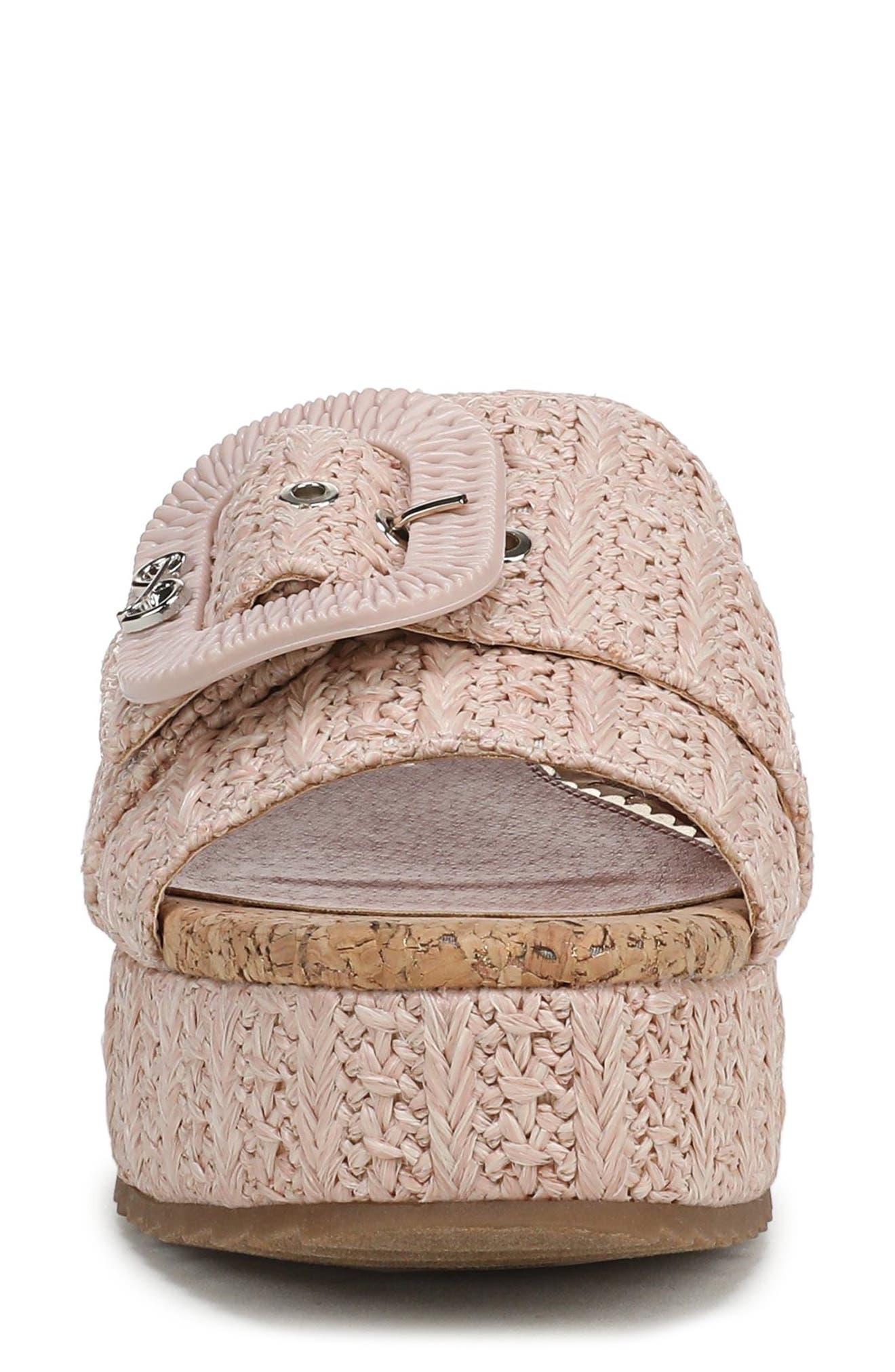 Crysta Platform Slide Sandal, Alternate, color, LIGHT MAUVE MIST