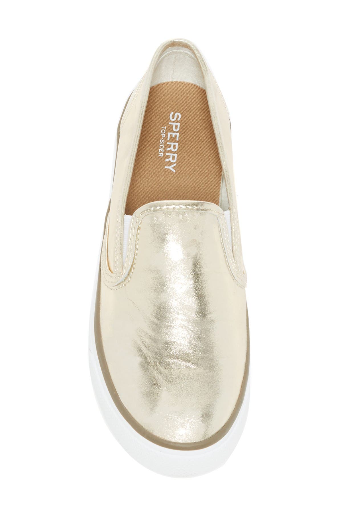 SPERRY TOP-SIDER<sup>®</sup> Seaside Metallic Slip-On Sneaker, Alternate, color, 