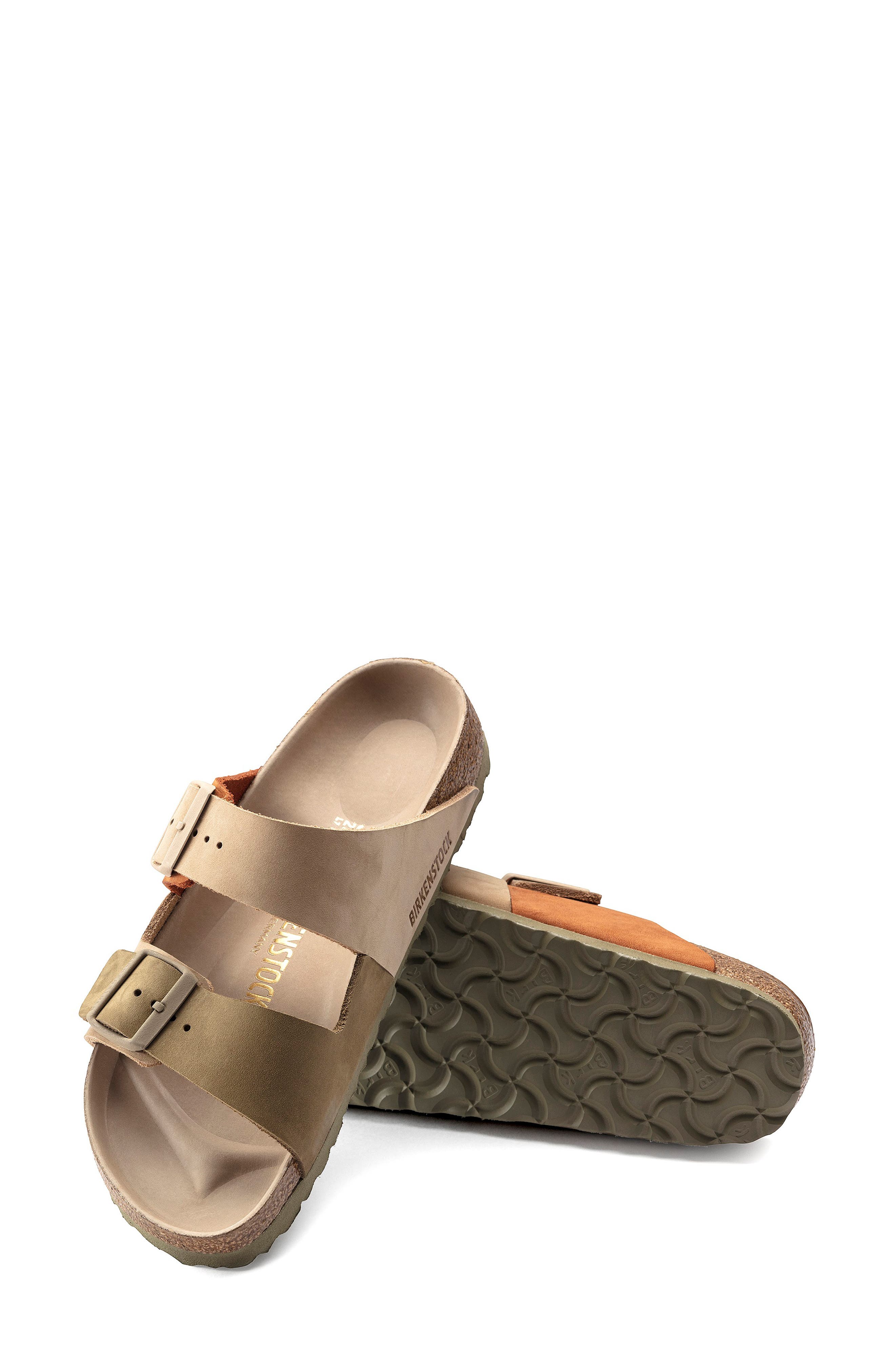 Birkenstock Arizona Colorblock Sandal, Alternate, color, 