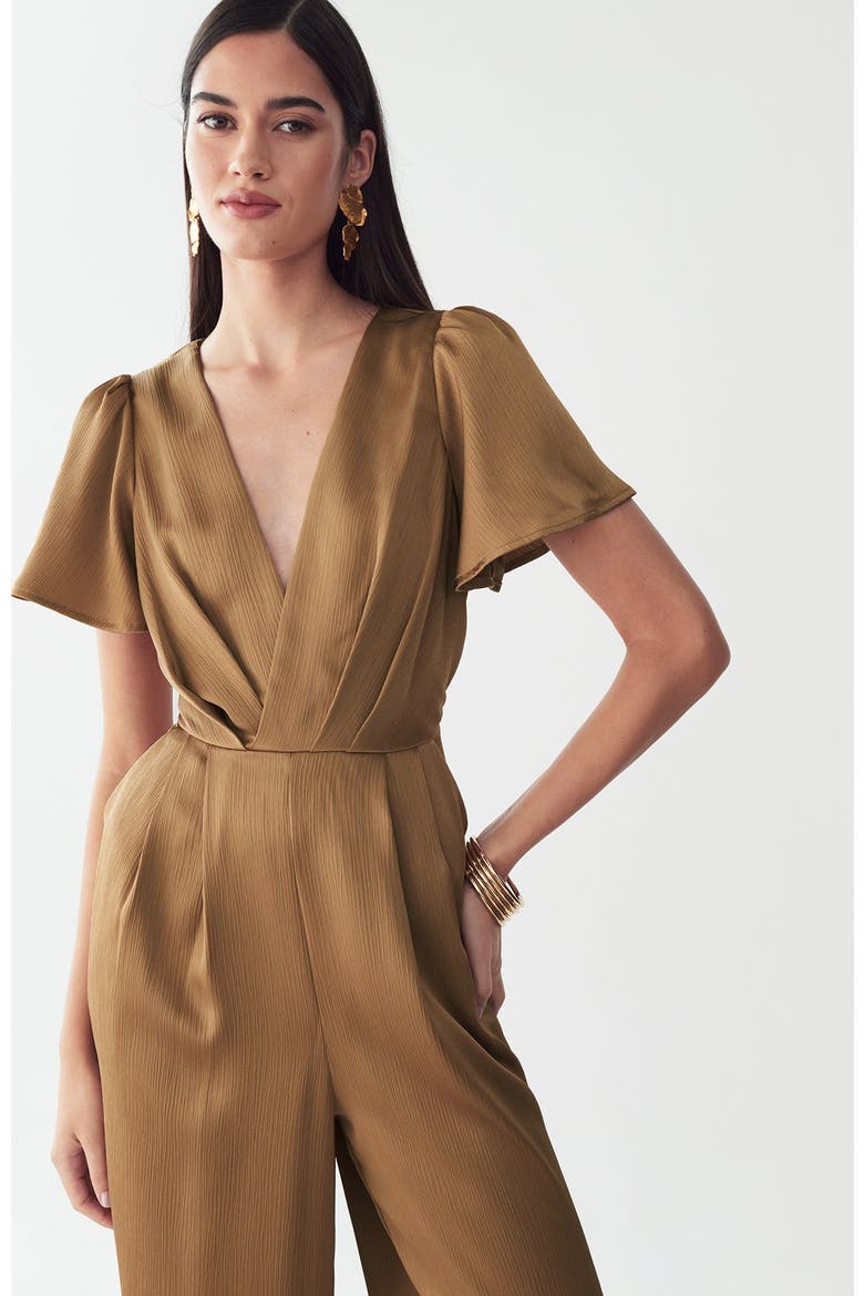 Imani Jumpsuit, Alternate, color, Bronze