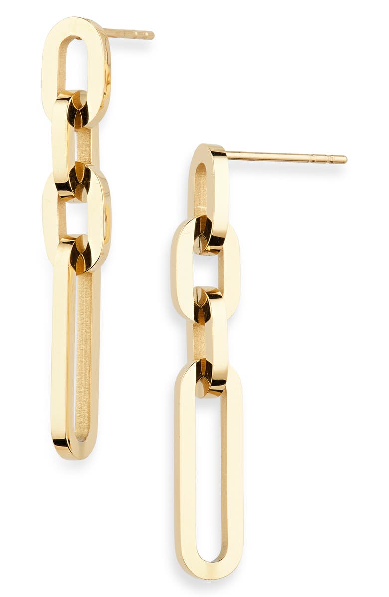 JENNY BIRD Andi Drop Link Earrings, Main, color, 