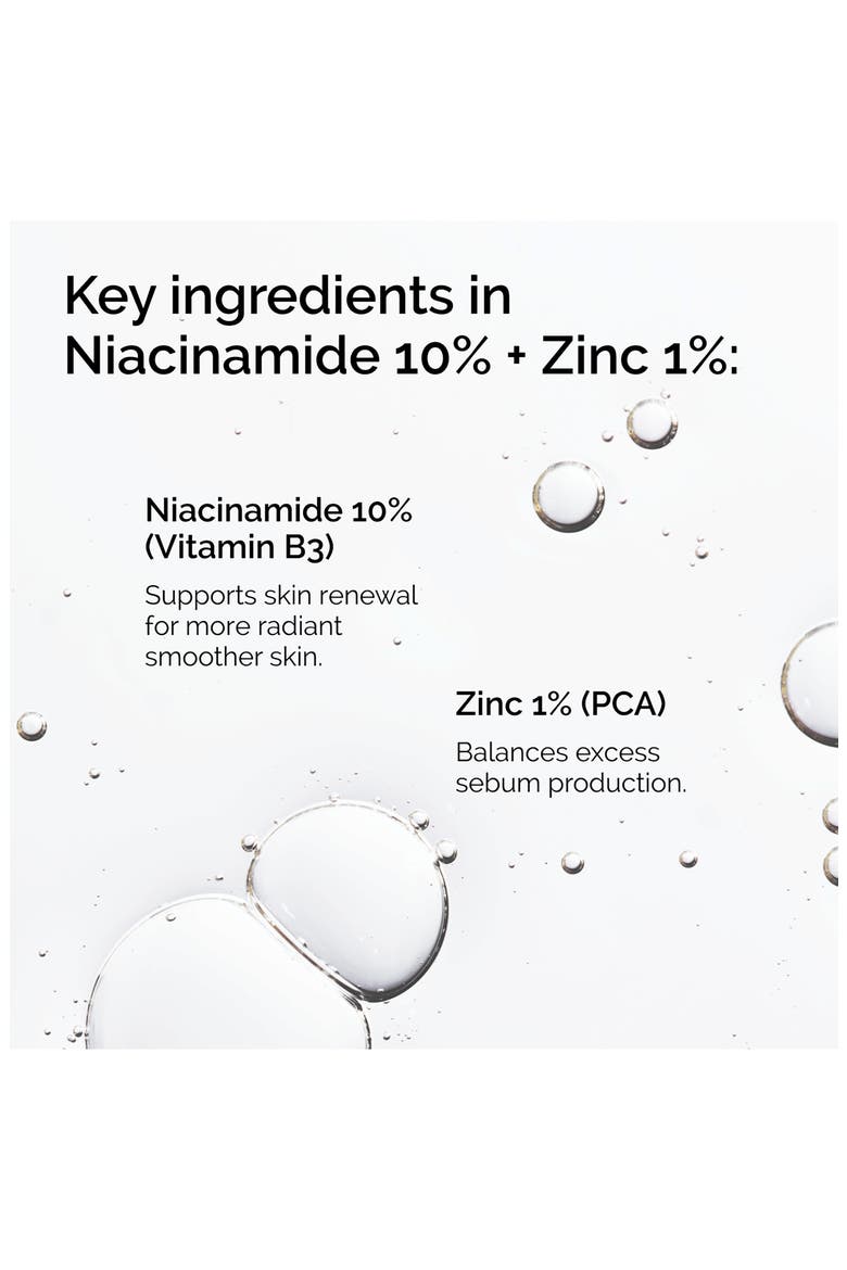 Niacinamide 10% + Zinc 1% Serum for Oily Skin, Alternate, color, NO COLOR