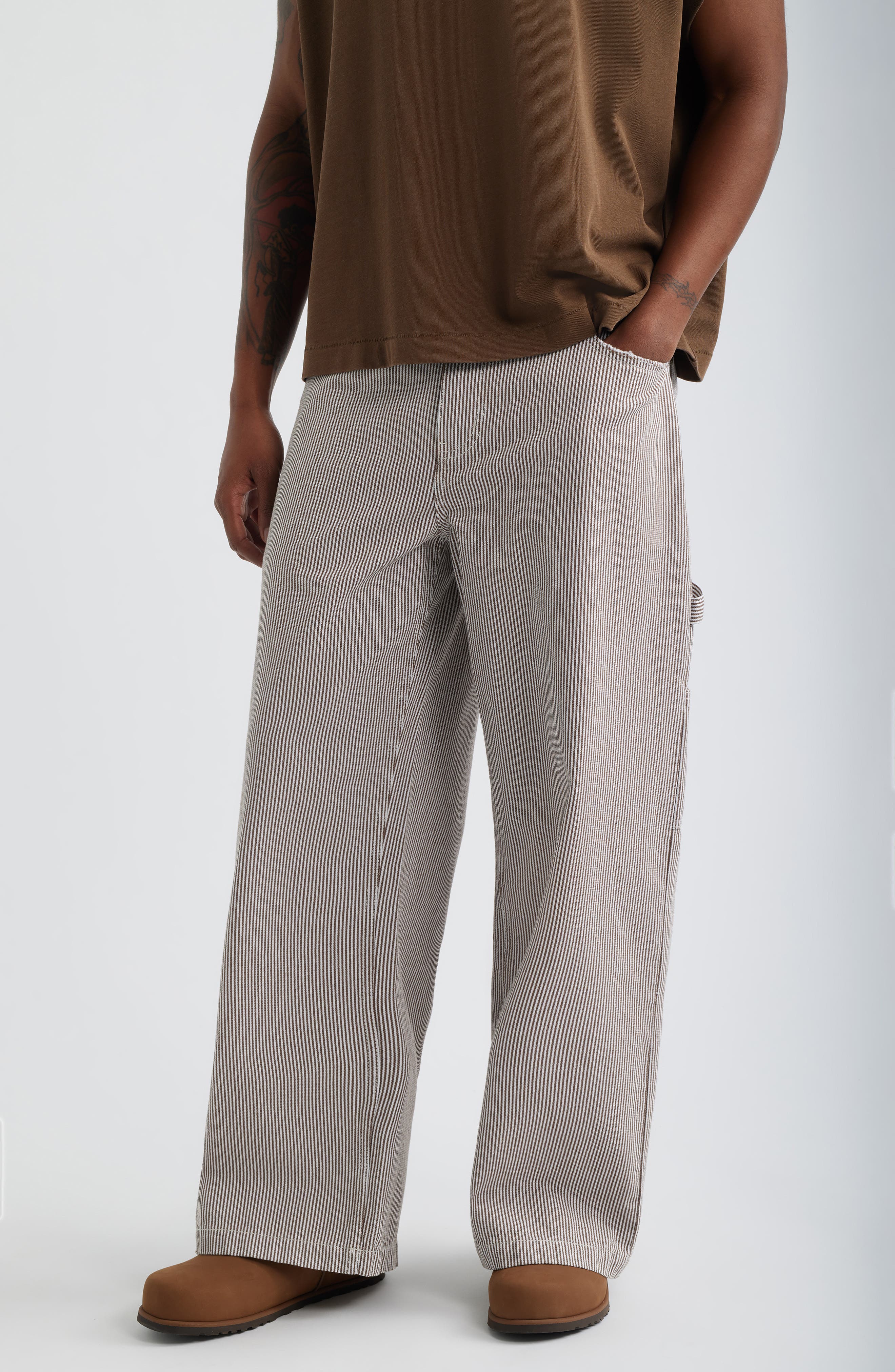 メンズウェア MALBON X BUDWEISER PINSTRIPE PANT Pinstripe Pants (Men) | Nordstrom