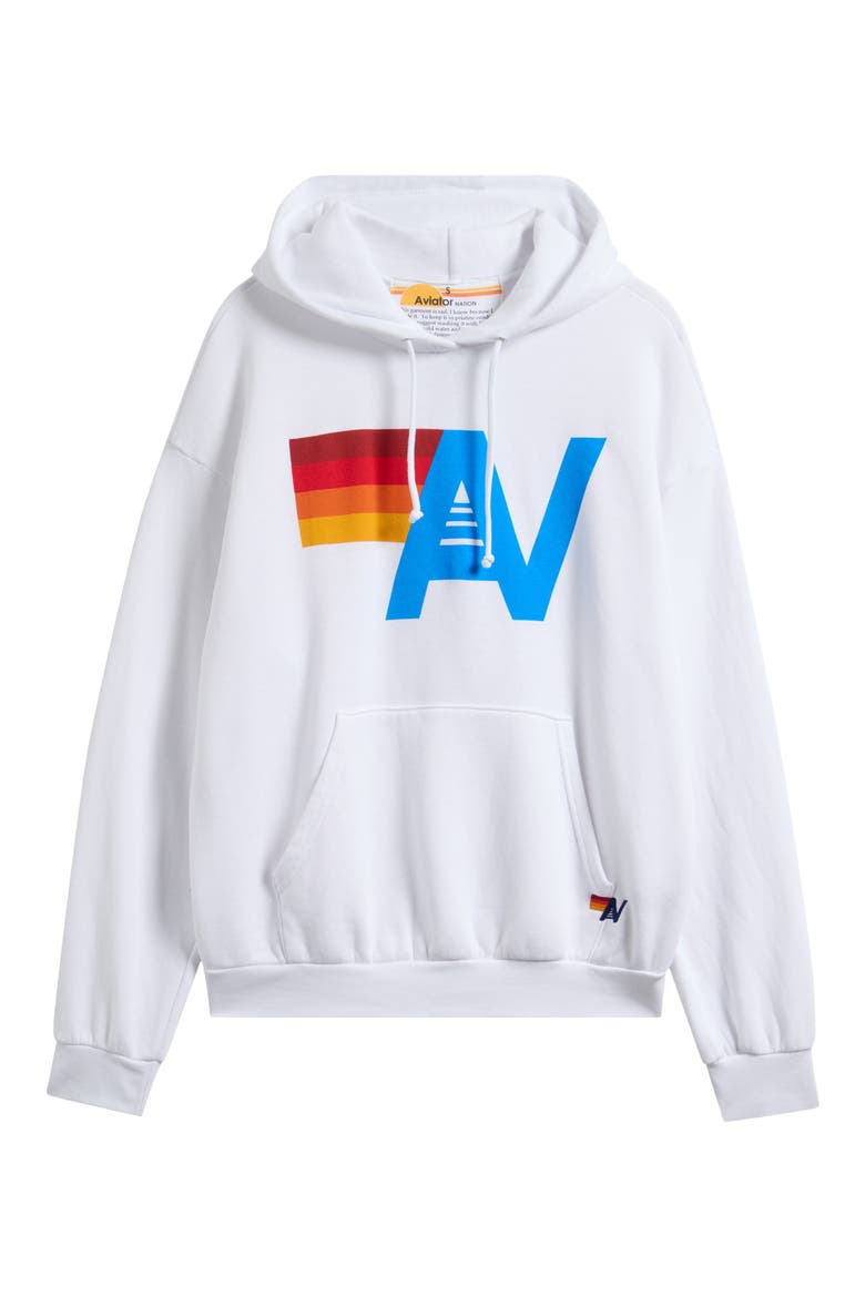 Logo Hoodie, Alternate, color, WHITE