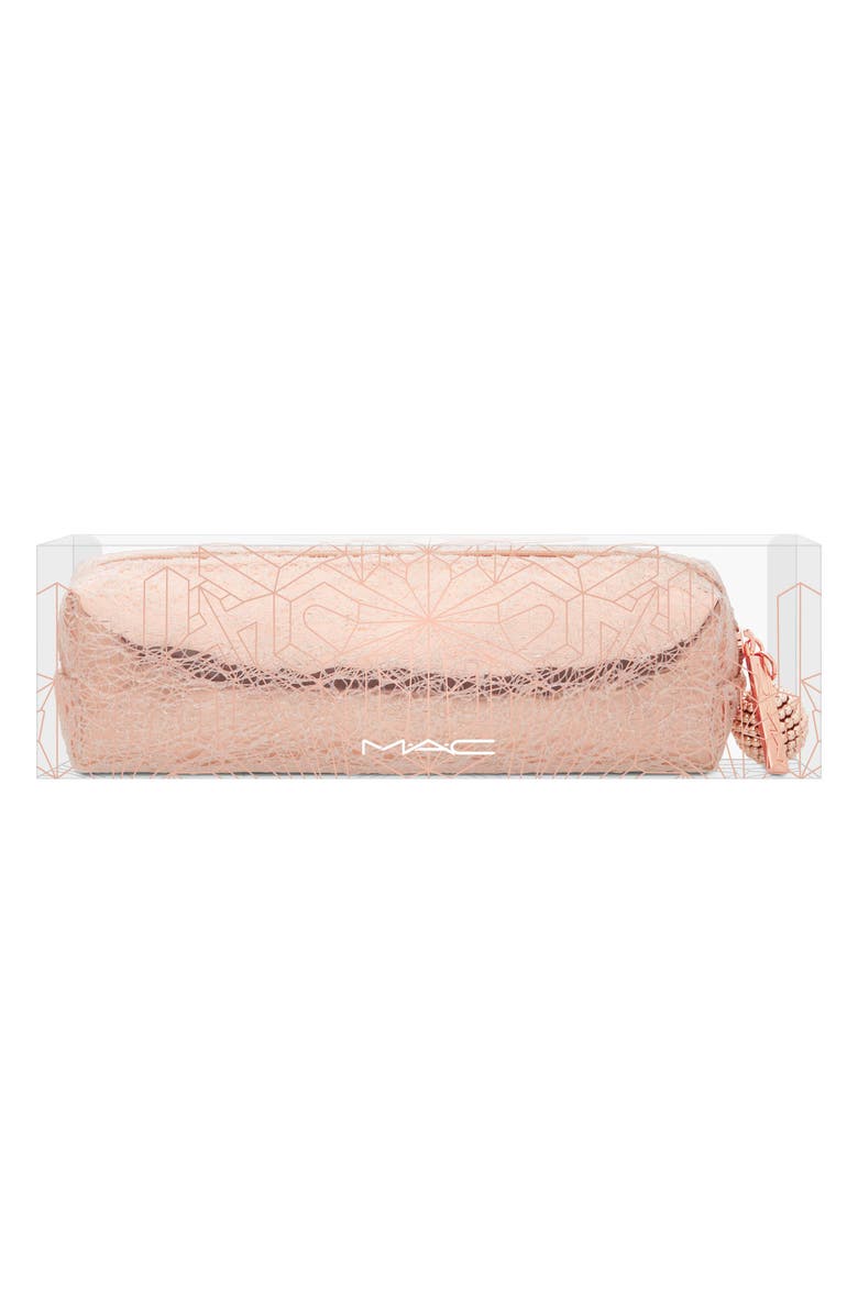 MAC Cosmetics MAC Snow Ball Red Lip Bag, Alternate, color, 