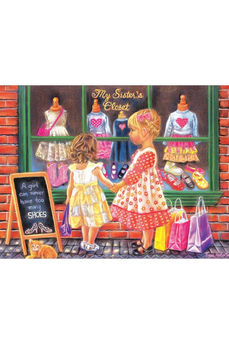 My Sister's Closet 500 piece Jigsaw Puzzle for Adults, Alternate, color, Multicolor