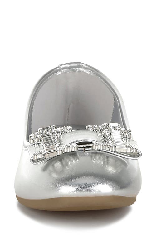 London Rag Navik Flat In Silver