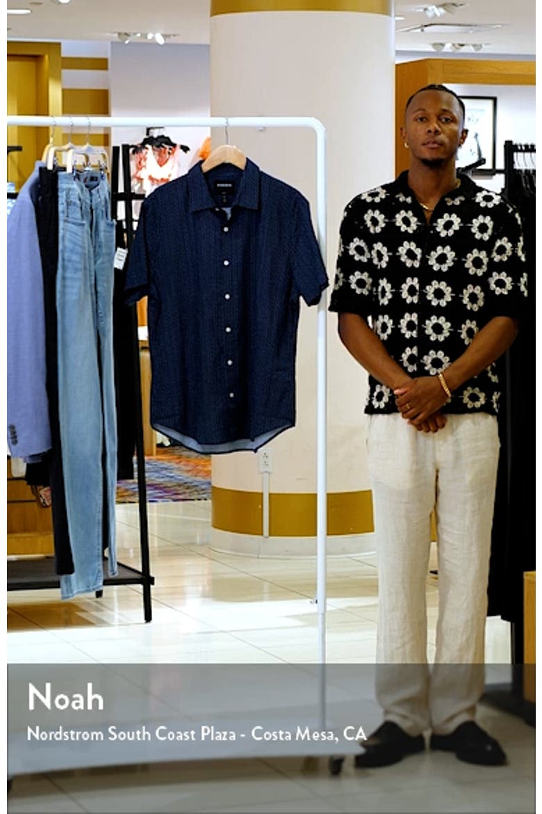 Slim Fit Poppy Print Shirt video