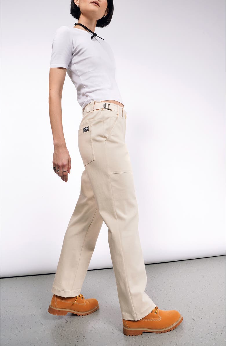 WILDFANG The Essential Denim Utility Pant, Alternate, color, Natural