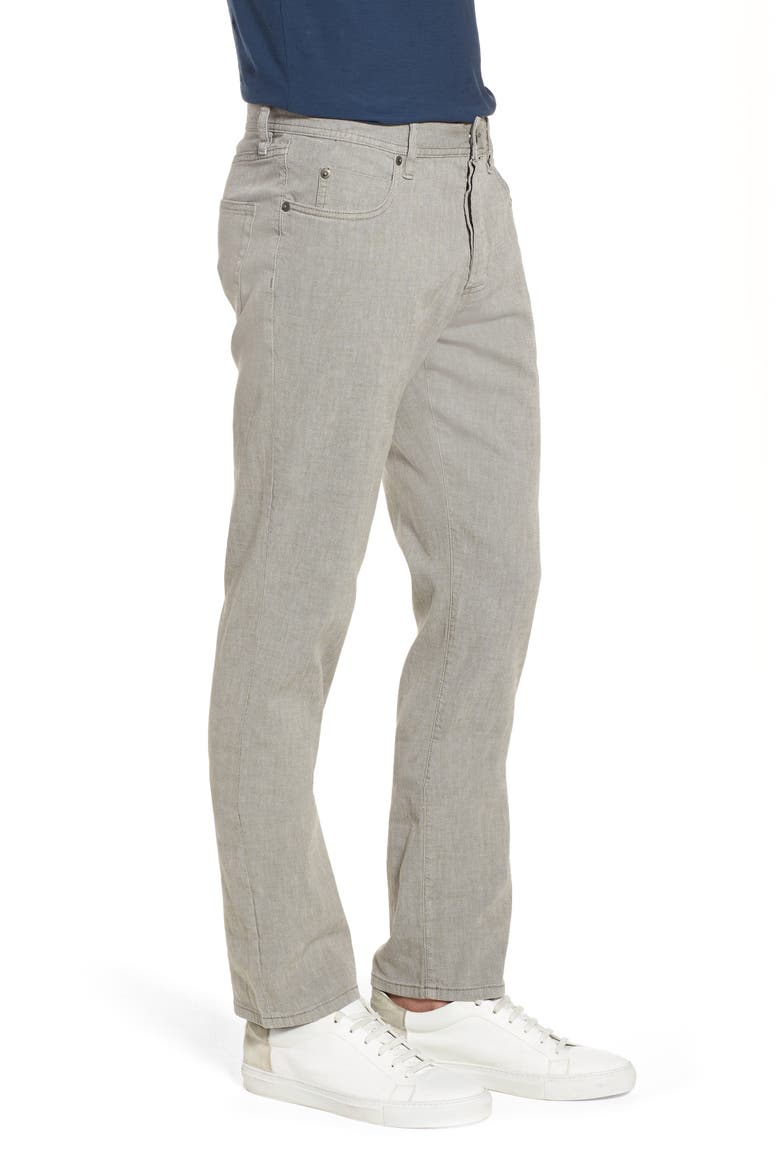 Straight Leg Five-Pocket Pants, Alternate, color, FOG PIGMENT