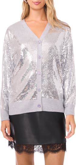 Vince Camuto Sequin Cardigan | Nordstrom