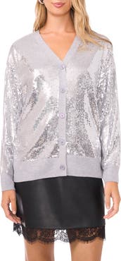 Vince Camuto Sequin Cardigan
