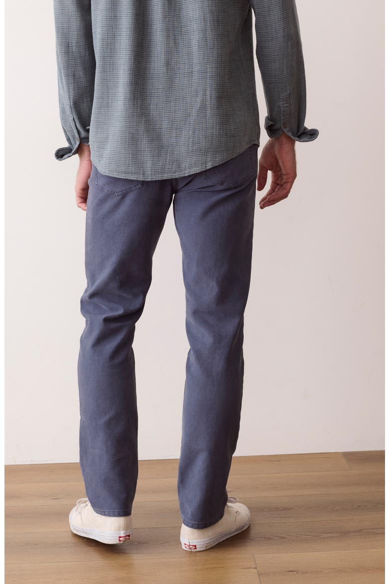 Flex Terry Slim Straight 5-Pocket Pants, Alternate, color, TRUE NAVY