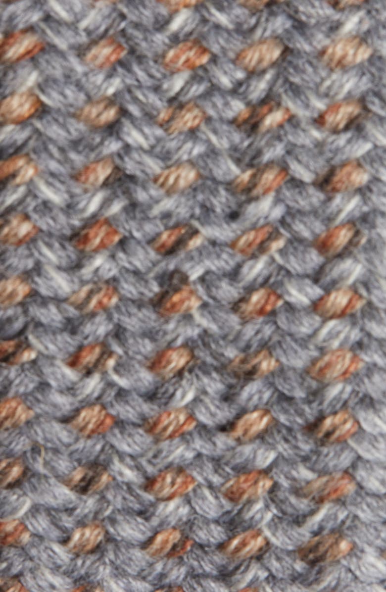 Canali Woven Wool & Suede Belt, Alternate, color, 