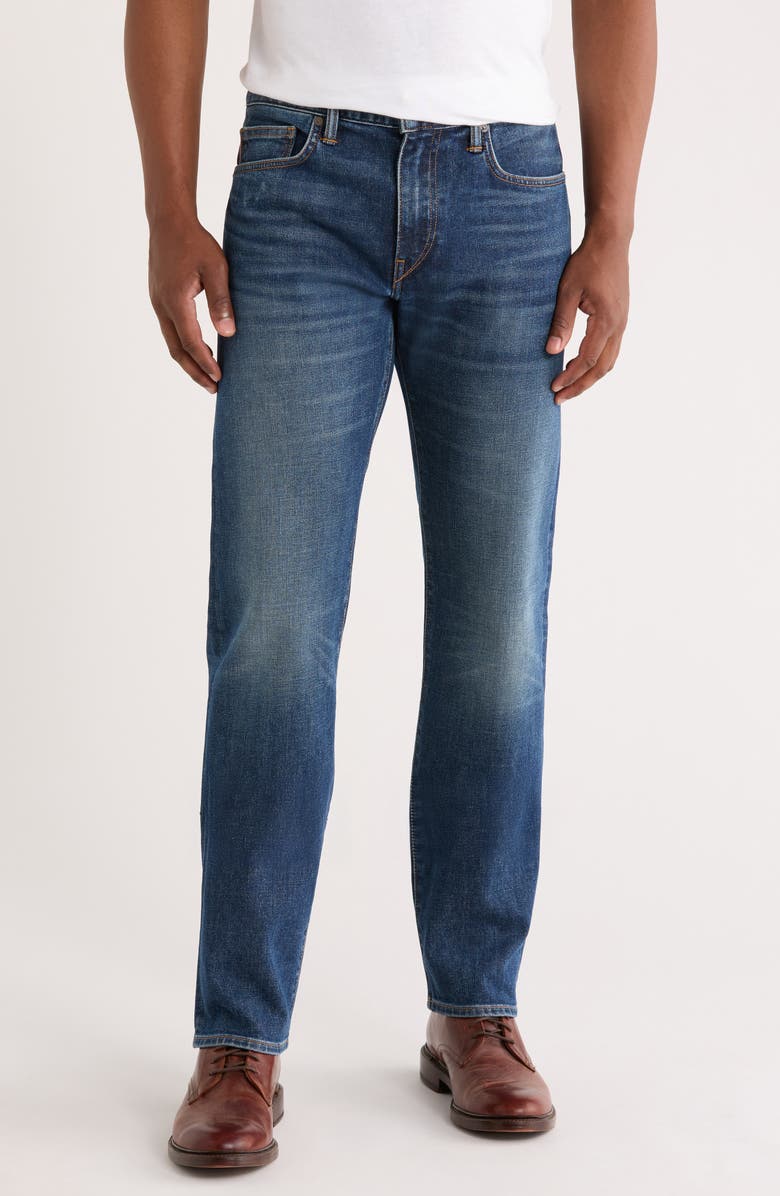 HIROSHI KATO The Hammer Straight Leg 14-Ounce Stretch Selvedge Jeans, Main, color, Nikki