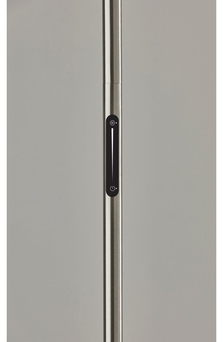 ADESSO LIGHTING Solar LED Torchiere Floor Lamp, Alternate, color,