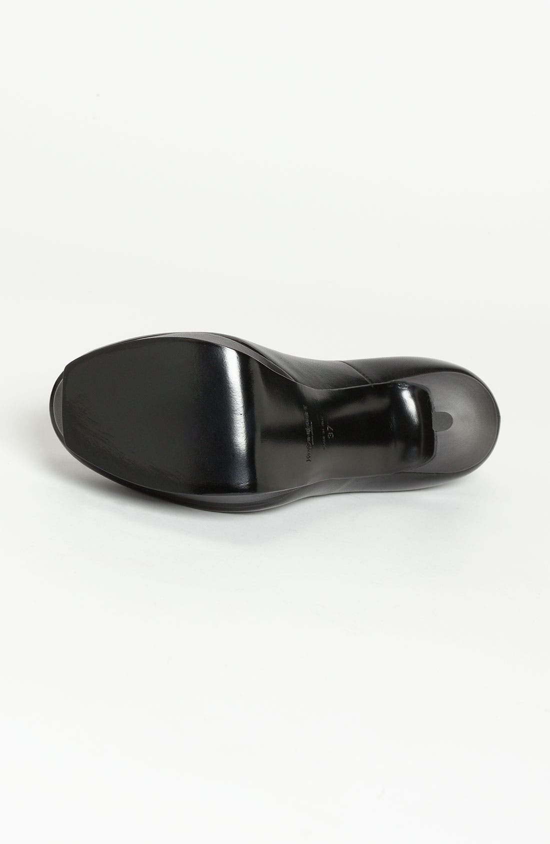 Yves Saint Laurent 'Tribute' Pump, Alternate, color, BLACK LEATHER