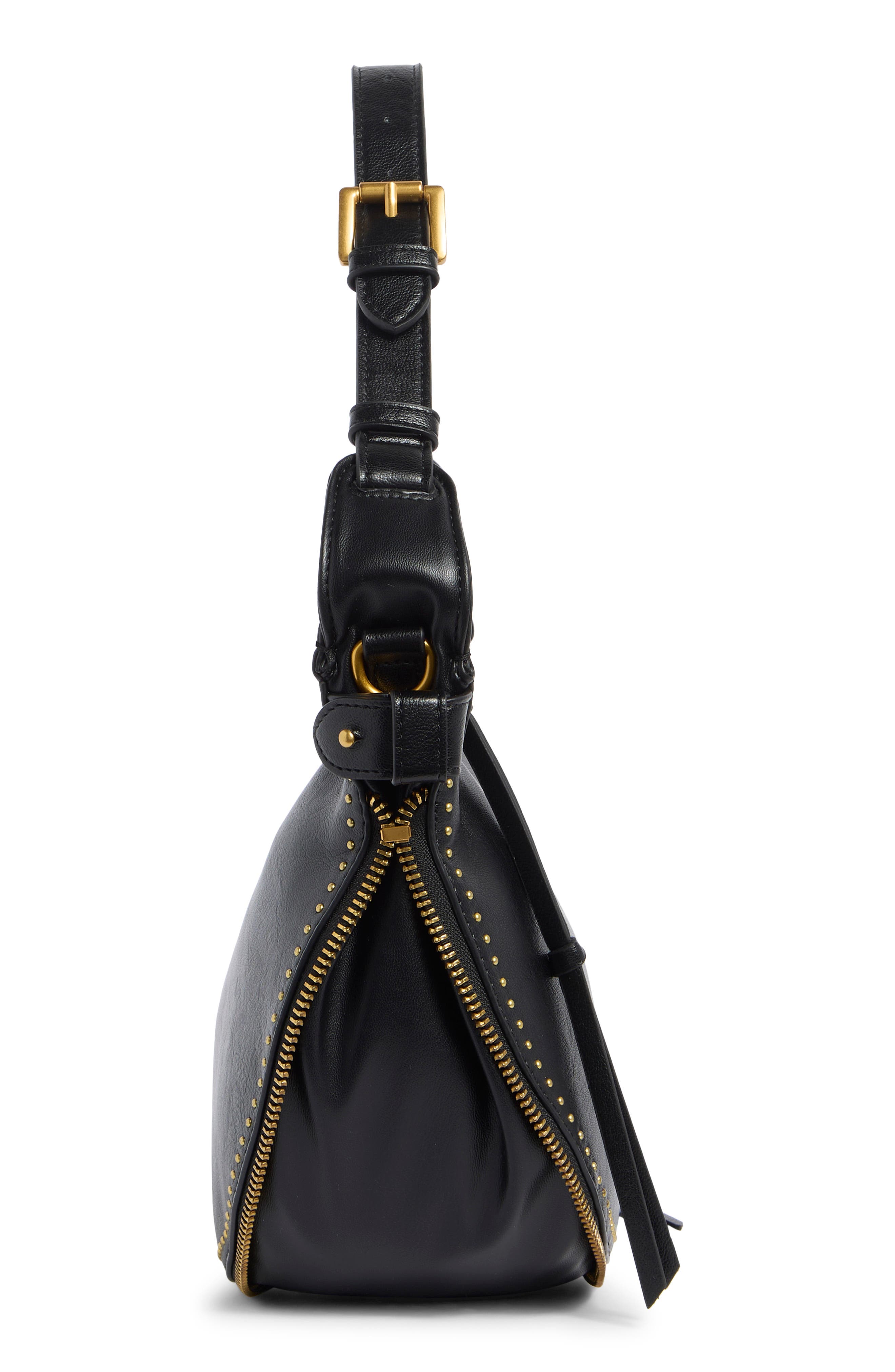 Steve Madden Ally Studded Shoulder Bag, Alternate, color, 