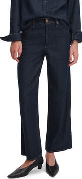 rag & bone Andi High Waist Ankle Wide Leg Jeans