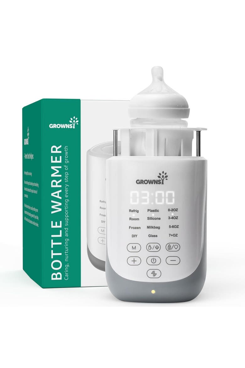 Auto-Lift Bottle Warmer, Main, color, Grey
