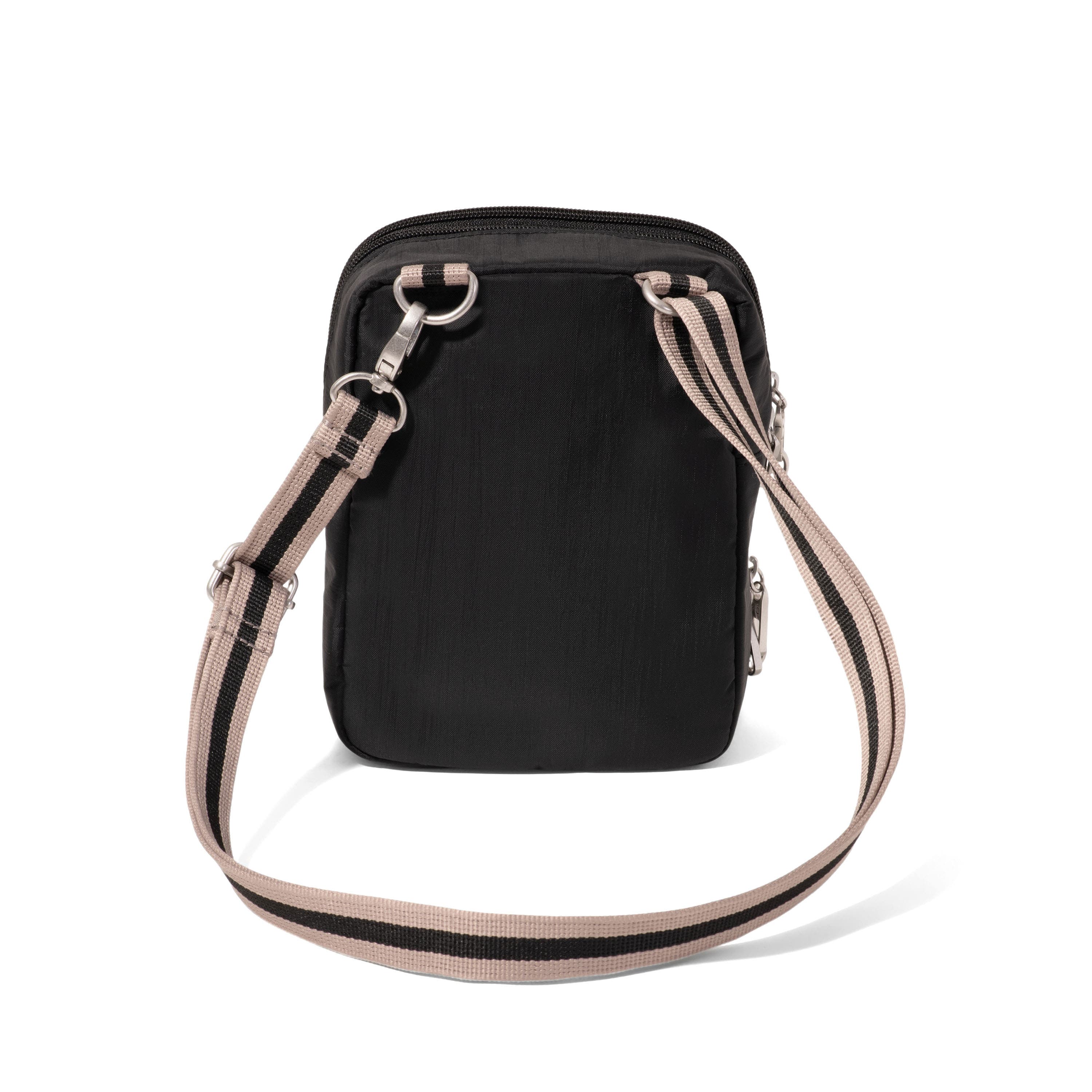 Securtex Classic Anti-Theft Mini Everything Crossbody, Alternate, color, Black/Neutral