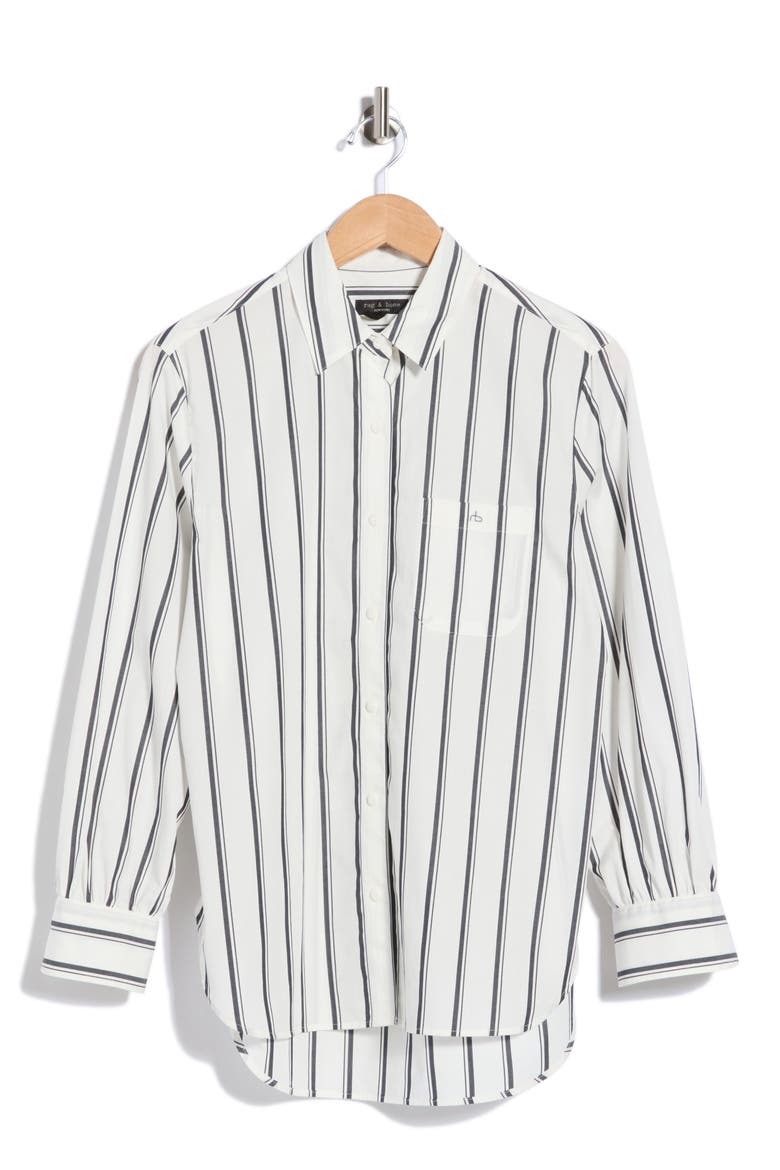 Max Striped Shirt, Main, color, NAVY STRIPE