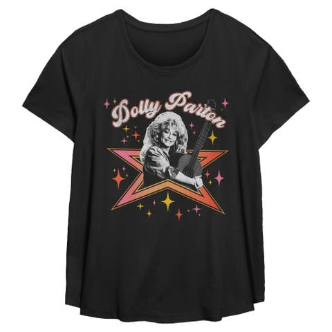Women's Distressed Bright Star Short Sleeve T-Shirt