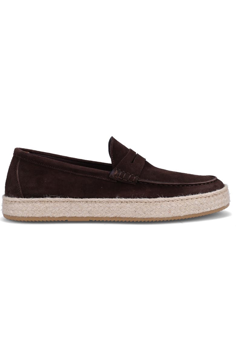 Ron White Dylan Penny Loafer Sneaker, Alternate, color, Chocolate