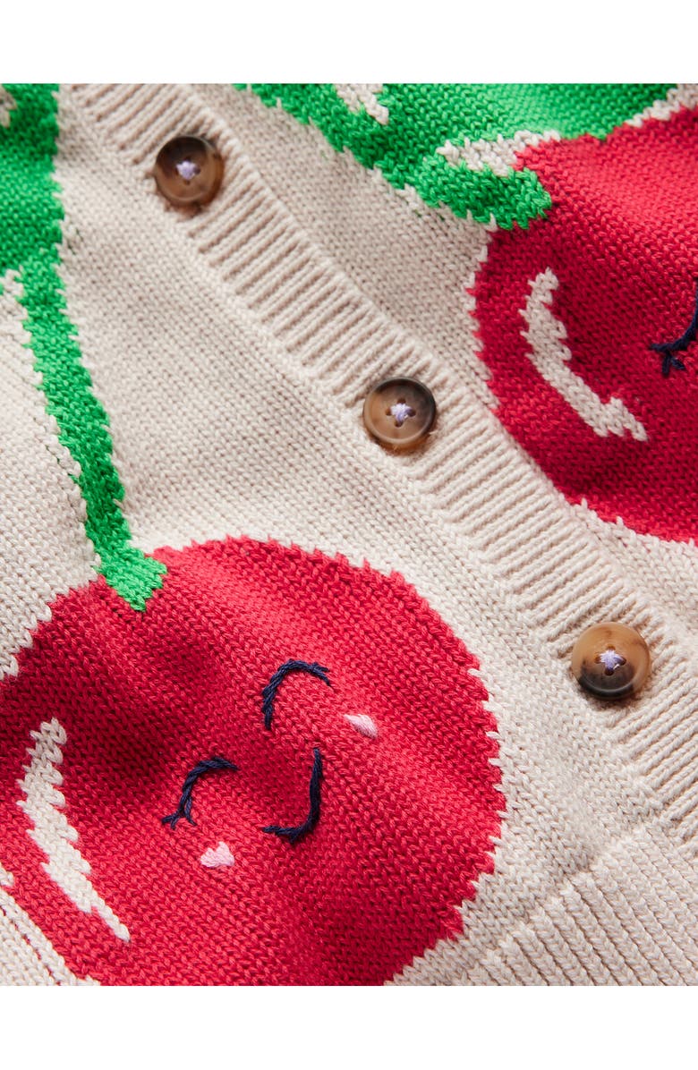 Mini Boden Kids' Fun Logo Cardigan, Alternate, color,