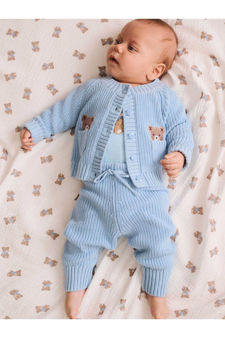 My First Hux 2Pc Newborn Set, Alternate, color, Baby Blue