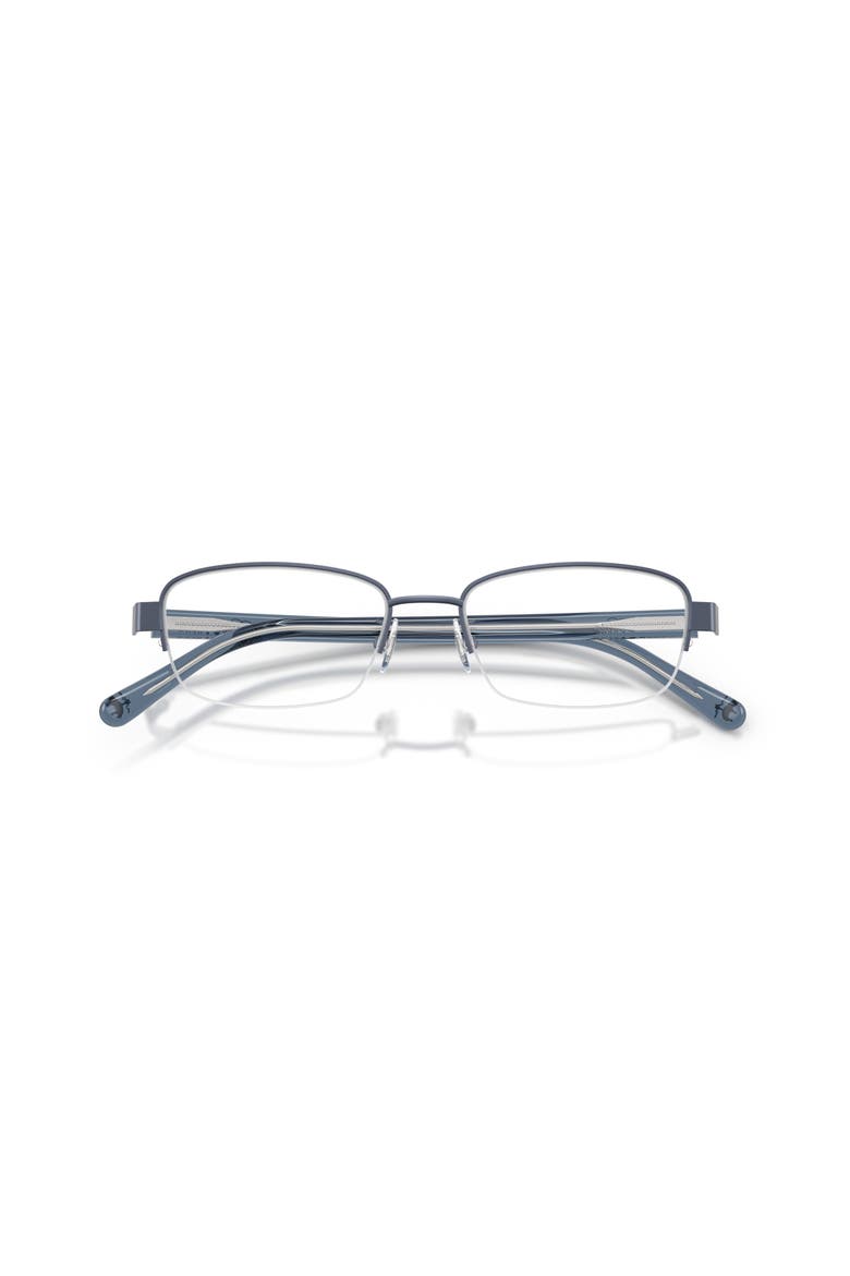 52mm Oval optical glasses, Alternate, color, Blue