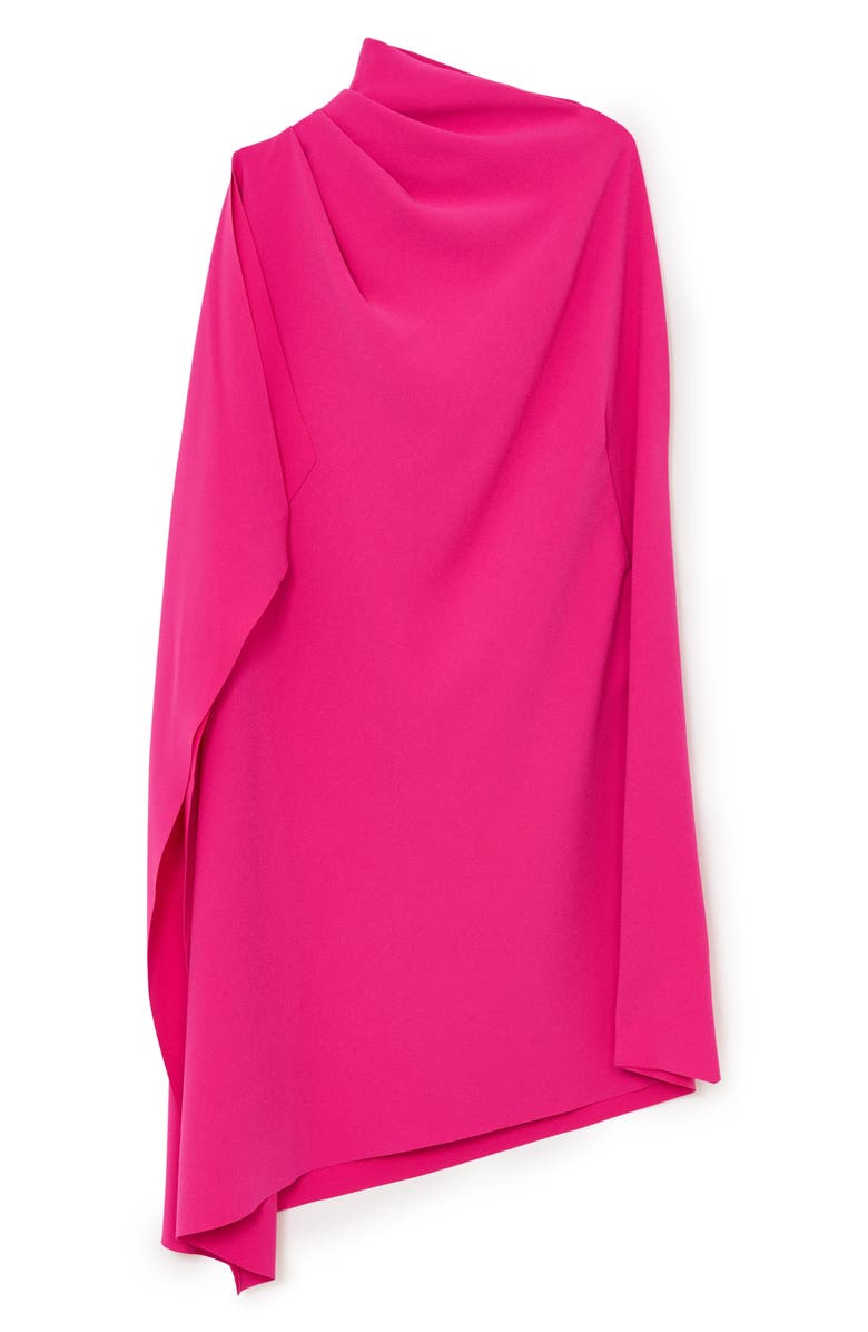 Reiss Ellery One-Shoulder Crepe Minidress, Alternate, color, Pink