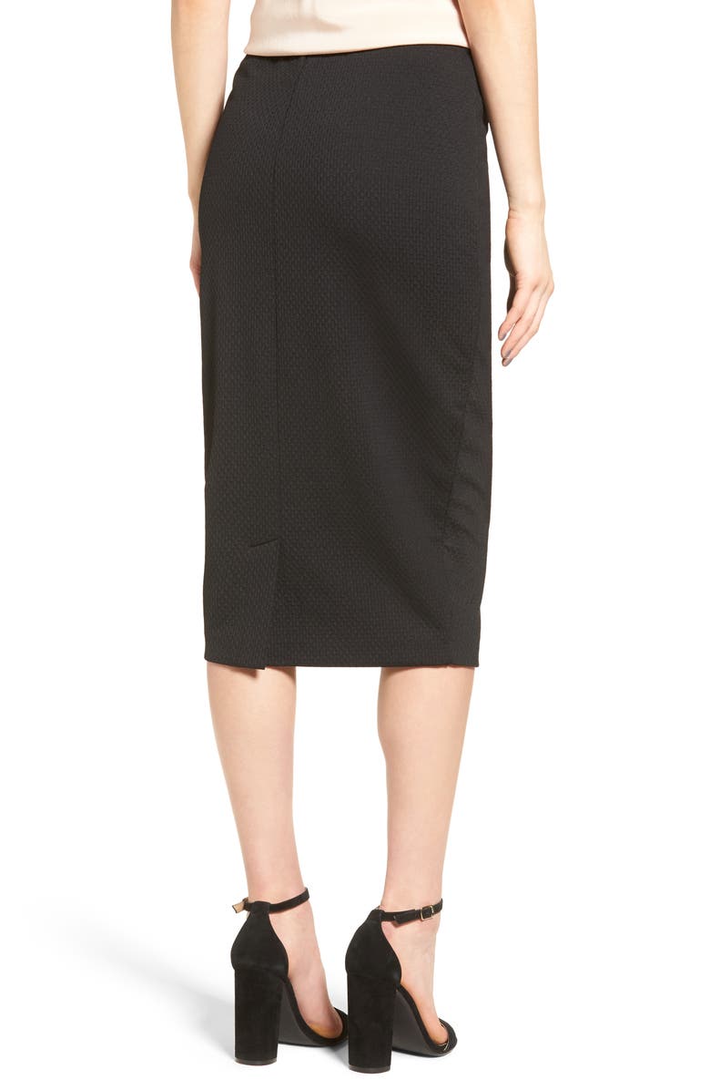Chelsea28 Stretch Knit Midi Skirt, Alternate, color, 
