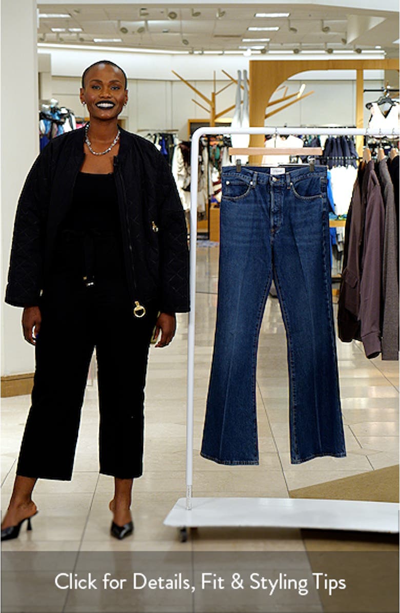 The Lax High Waist Flare Jeans, sales video thumbnail