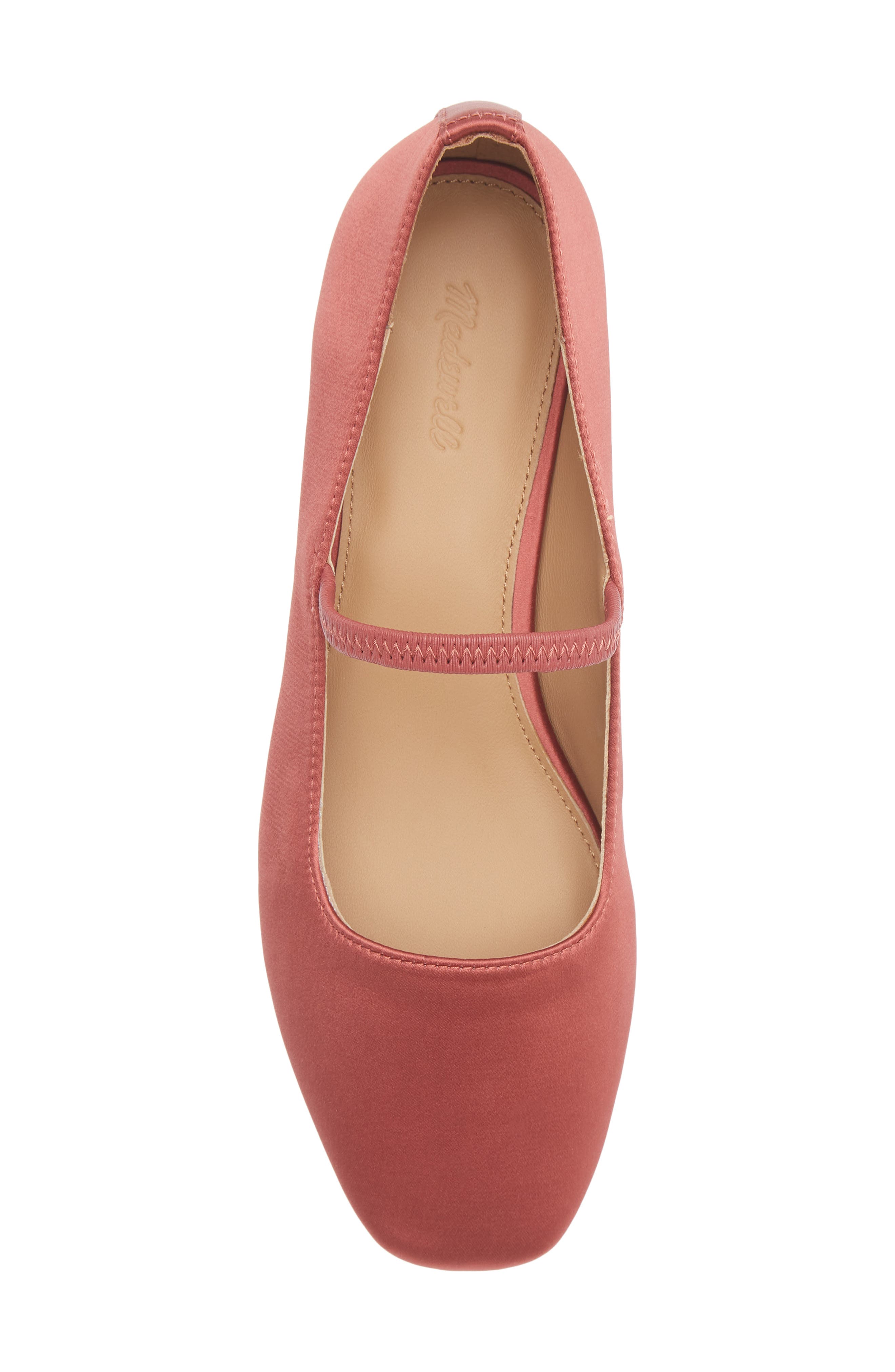 Madewell Greta Mary Jane Pump, Alternate, color, Faded Rose