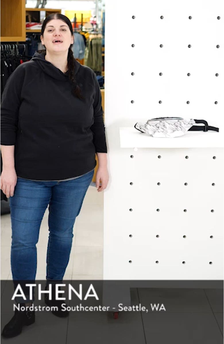 Marble Print Belt Bag, sales video thumbnail