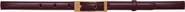 ANINE BING Elly Belt Smooth Leather