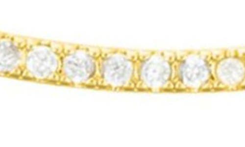 Adornia Set Of 2 Faux Pearl & Crystal Curved Bar Necklaces In Gold