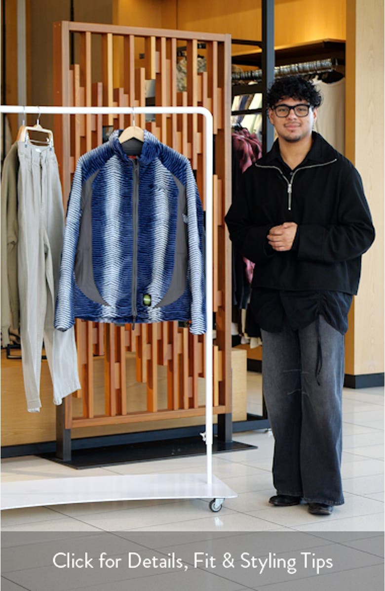 Zebra Stripe Fuzzy Jacket, sales video thumbnail