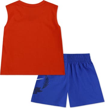 Swoosh Graphic Tank & Shorts Set