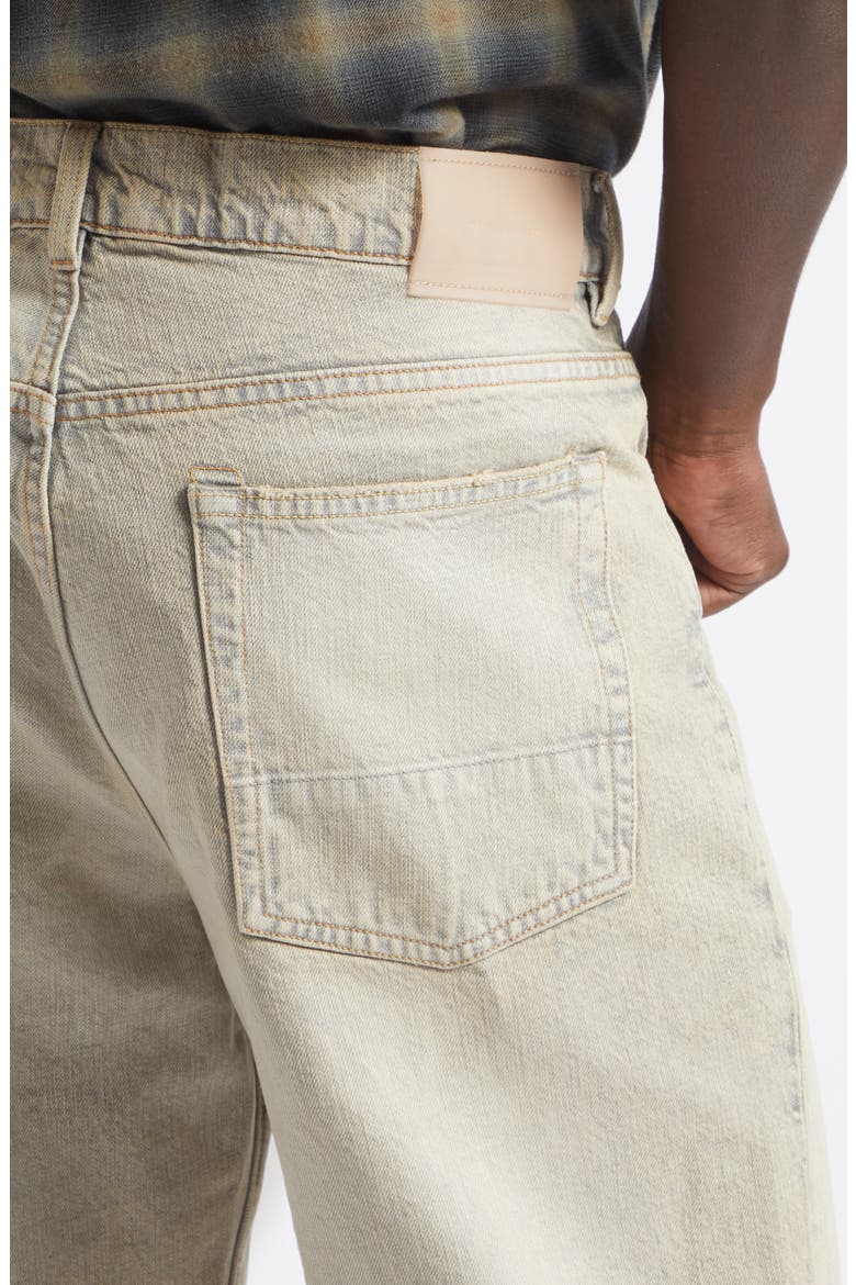 Third Cut Wide Straight Leg Jeans, Alternate, color, WOLFPACK WASH