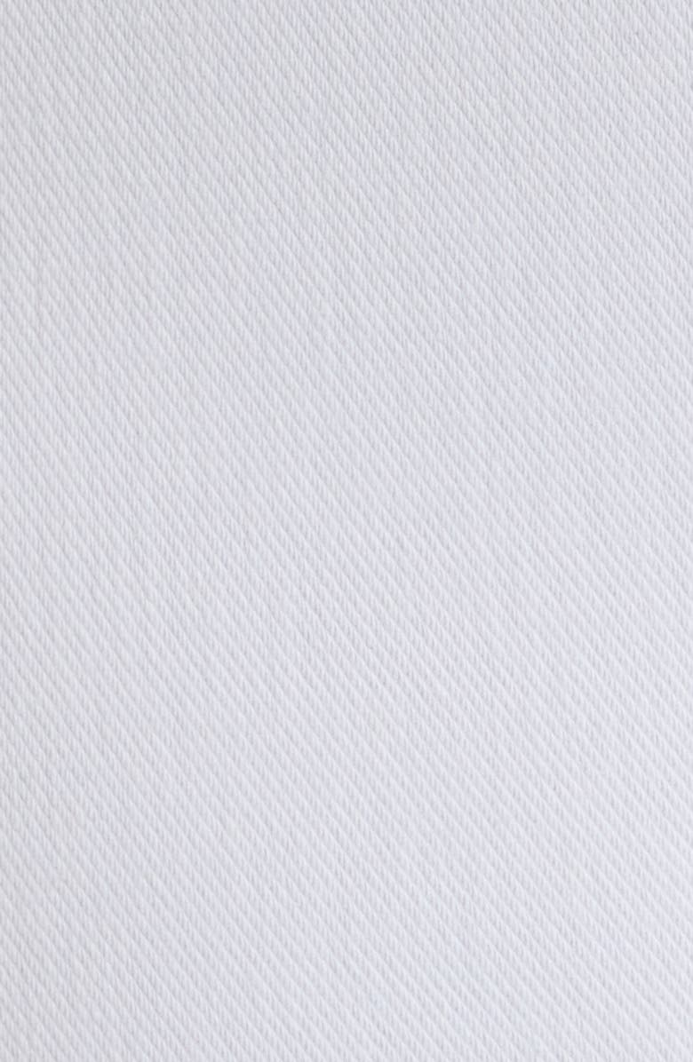 Lysse Dara High Waist Seamed Fringe Hem Crop Jeans, Alternate, color, White