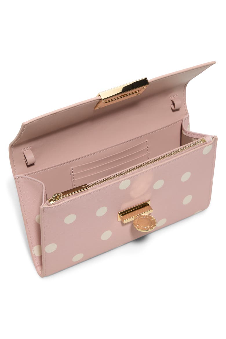 Parisa Crossbody Wallet on a Chain Bag, Alternate, color, ROSE