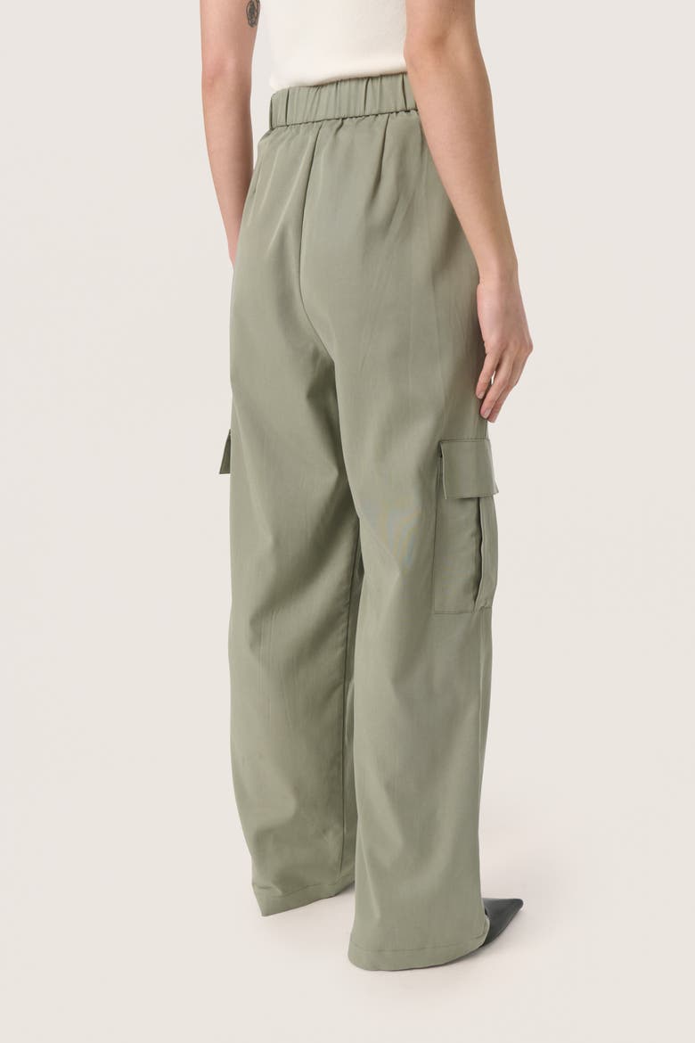 SLKellie High Waist Cargo Trousers, Alternate, color, Shadow