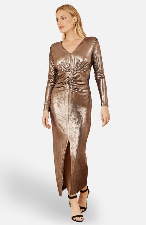 Long Sleeves With Maxi Dress