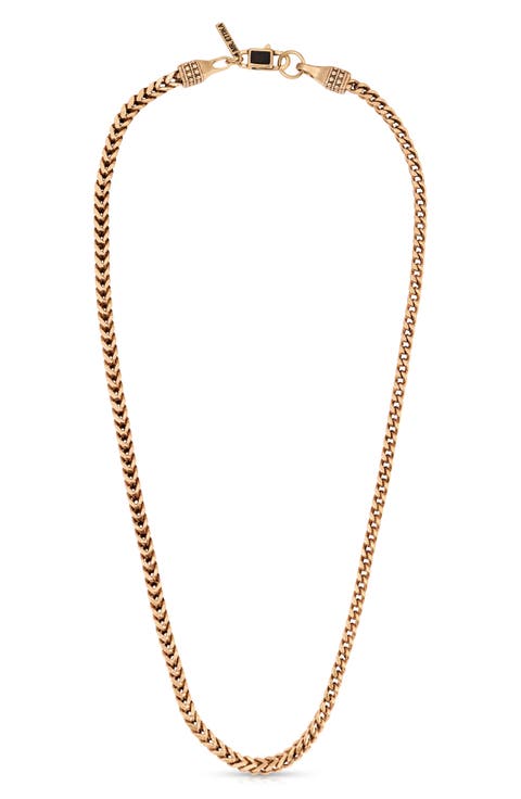 Men's Foxtail Chain Necklace