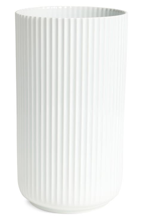 15-Inch Fluted Vase